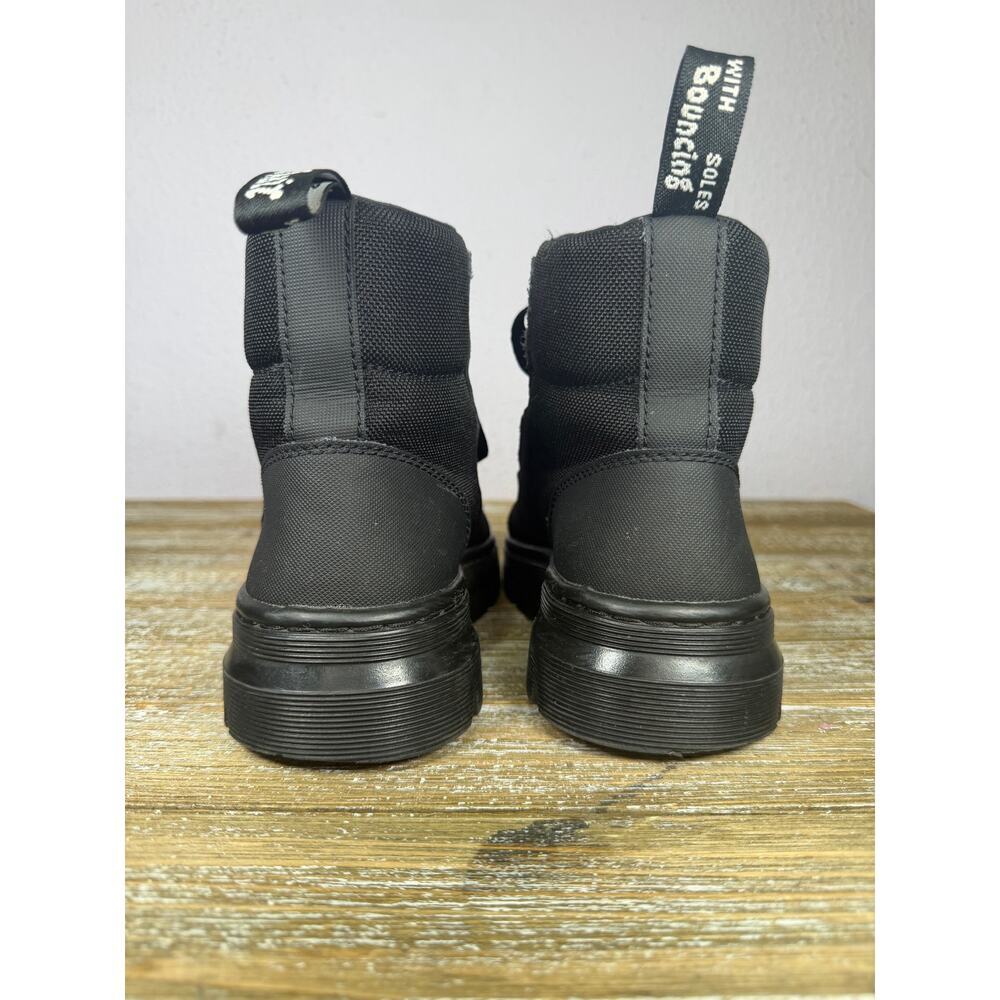 Dr. Martens Combs Black Combat Boots Womens 5 Gorpcore Utility Streetwear Grunge - Picture 4 of 9